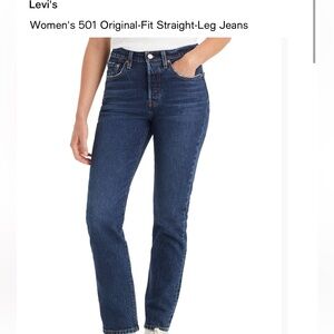 Levi’s 501 Original Classic Blue Women's Jeans